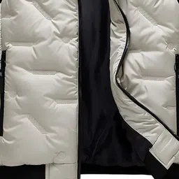 StyleCast x Revolte Men Colourblocked Windcheater Padded Jacket image 4