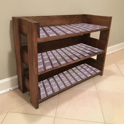 Mopak Decor Brown Set of 1 Regular Shelf Liner Organisers image 5