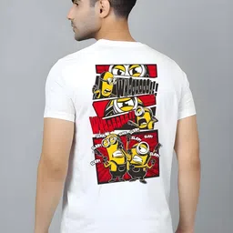 KAIDO Graphic Printed Round Neck Cotton T-shirt-picture-22