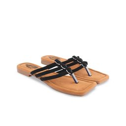 Stylestry Women Open Toe Flats with Tassels-picture-4