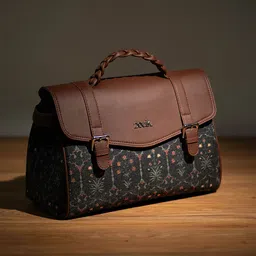 ZOUK Floral Printed Satchel-picture-25