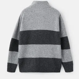 Mango Kids Boys Striped Pullover image 2
