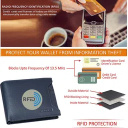 BAGMAN Men Leather Two Fold Wallet image 4