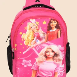 jumrpae New Polyester Barbie Character Printed Backpack (NUR/LKG/UKG/1st/2nd Class) Waterproof School Bag-picture-17