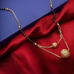 SUNHARI Gold-Plated Mangalsutra-picture-35