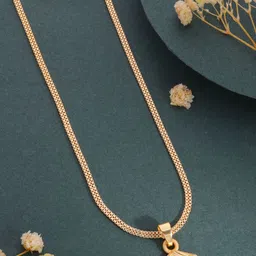 DIVASTRI Brass Gold-Plated Necklace image 3