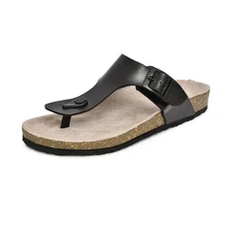 SCARPIA Men Black Sandals image 3