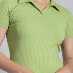 PYR8 Striped Crop Top image 2