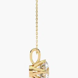 VALANOVA BIS Hallmark 14K Gold Diamond Studded Pendant - 0.84 g image 5
