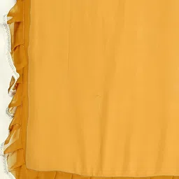 F FASHION Gotta Patti Poly Georgette Saree image 2