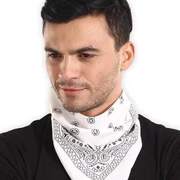 Navkar Crafts Pack of 3 Printed Cotton Bandanas Headband image 2