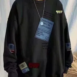 HERE&NOW Men Printed Sweatshirt image 2