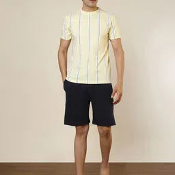 SleepZ by Raymond Men T-Shirt & Shorts Night Suits-image-13