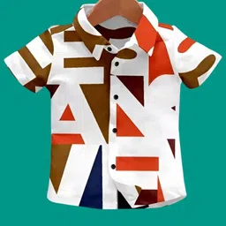 BAESD Boys Classic Printed Casual Shirt image 4