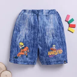 YK X Minute Mirth Boys Naruto Printed Regular Shorts-picture-33
