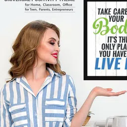 Chaka Chaundh Multicoloured Wall Art image 5