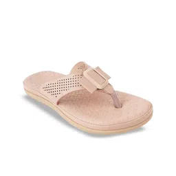 SCENTRA Women Open Toe T-Strap Flats-image-43
