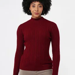 Kraus Jeans Women Cable Knit Pullover-image-99