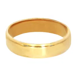 BHIMA 22K BIS Hallmark 916 Purity Yellow Gold Plain Ring-picture-44