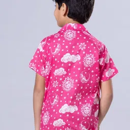 Tura Turi Boys Opaque Printed Casual Shirt image 3