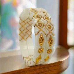 Tanvi J Plastic Gold-Plated Bangles-picture-28