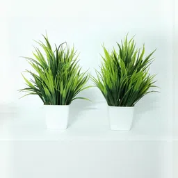Dekorly Green Artificial Flowers & Plants With Pot image 2