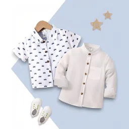 VANI COUTURE Boys Printed Casual Shirt-picture-24