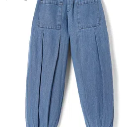 ARIAS By LARA DUTTA Girls Cotton Woven Ankle Length Jogger-picture-44