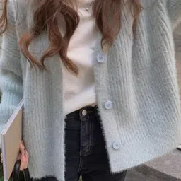 StyleCast Women Button Cardigan Sweater image 3