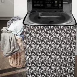 The Furnishing Tree Washing Machine Cover Floral Pattern Multicolor Compatible for Whirlpool 13 Kg image 5