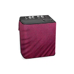 The Furnishing Tree Maroon Plastic Washing Machine Cover-picture-11