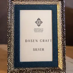 AARVI DECOR STUDIO Silver-Toned 1 Pieces Metal Table Photo Frames-picture-23