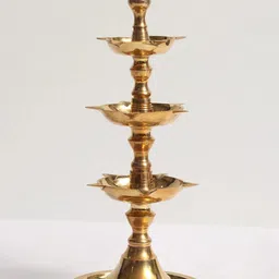 Exotic India Textured Pooja Diya image 1