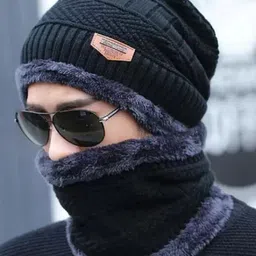 FLEXCYCAP Men Solid Woollen Beanie-picture-11