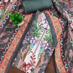 MANVAA Printed Unstitched Dress Material image 3