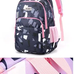 Medium 30 L Laptop Backpack Stylish & Trendy Printed Backpack Women College Travel Bag Waterproof-image-49