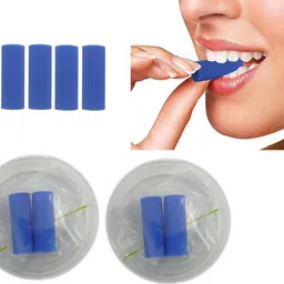 dentosmile Chewies Seater for Invisalign Aligner Chompers Trays in Blue Colour with Carry Case/ pack of 2 Teeth Whitening Kit-picture-25