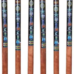 A6 Sports Premium Wooden Stumps With Bails Set of 6-image-27