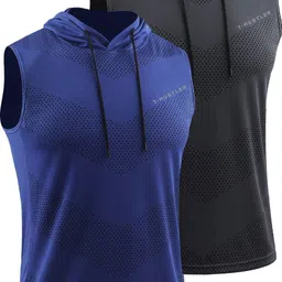 t-hustler Pack of 2 Men Vest-picture-21