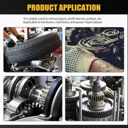 voltz VZ-HP-15TON Hydraulic Puller 3 Jaws Gear & Wheel Bearing Puller 3-in-1 Arrow Puller image 5