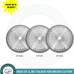 dvi 80T BLADE COMPATIBLE FOR ALL BRUSH CUTTER USED FOR CUTTING BUSHES AND WEEDS ETC DVI-80T-BLADE-10-INCH-PACK-OF-3 Wood Cutter-picture-10