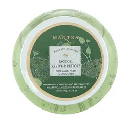 Mantra Herbal Revive & Restore Face Gel with Pure Aloe Neem & Cucumber - 100g image 3