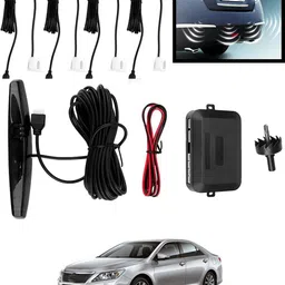 ccmm White 4pcs Compact Design Reverse Parking Sensor For Vehicle-46 Universal White Car Safety Parking Camera 4 Pcs-46 Parking Sensor-picture-26