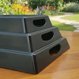 sdr enterprises Small. Medium. Large Tray Serving Set image 3