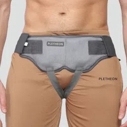 pletheon Inguinal Hernia Belt for Men | Adjustable Support & Pain Relief Brace Supporter image 4