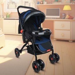flammable baby pram/Stroller,easy fold ,for new born baby/kids,0-3 years. Pram-picture-20