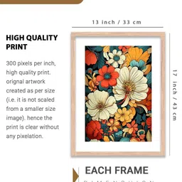 WALLLANE Brown Wood Wall Art image 3