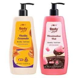 Plum Set of Vanilla Caramello & Marshmallow Melt Body Lotion - 400 ml each-picture-32