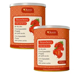 KURAIY Strawberry Natural Patented Formula Cream Wax - 800gm image 1