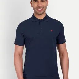 MEGHZ Men Polo Collar Slim Fit T-shirt-picture-24